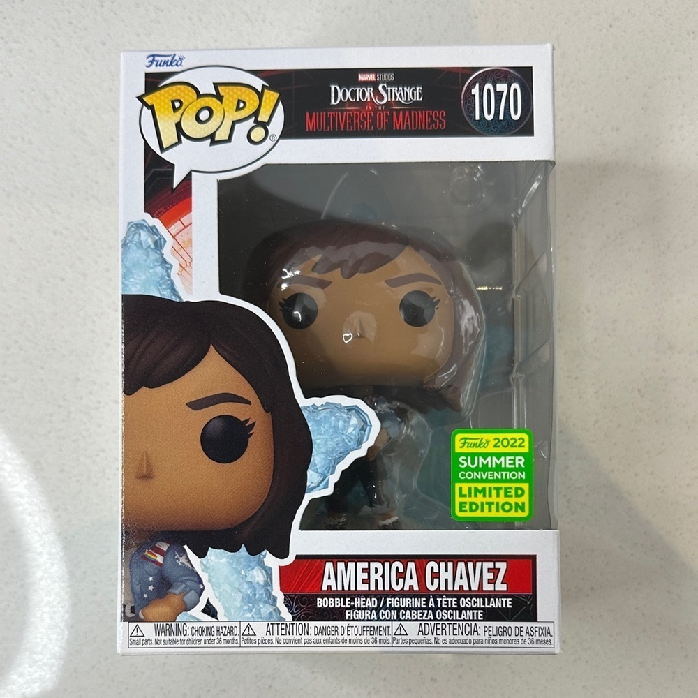Funko Pop America Chavez #1070 Marvel Summer Convention Exclusive